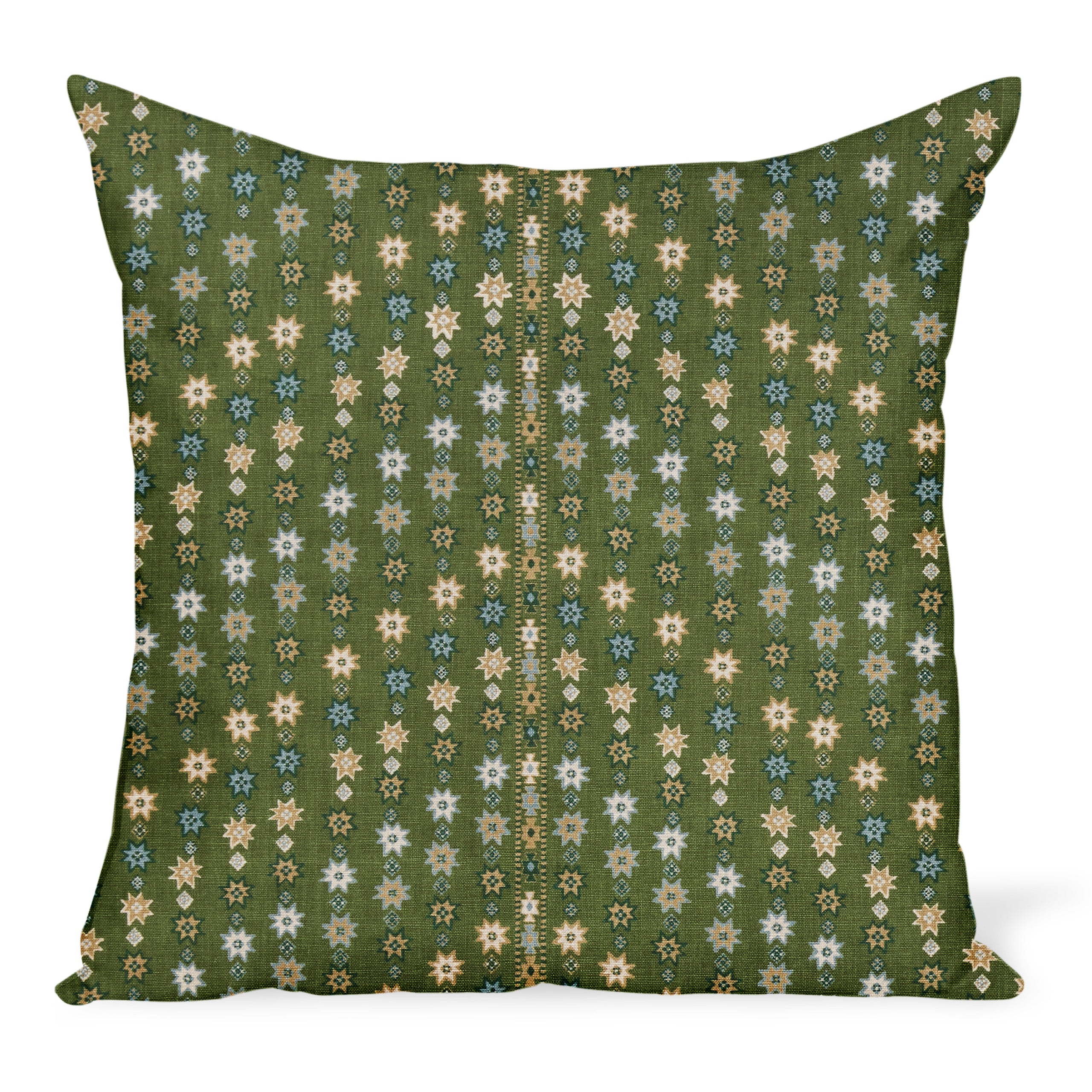 Peter Dunham Textiles Cosima in Green Pillow