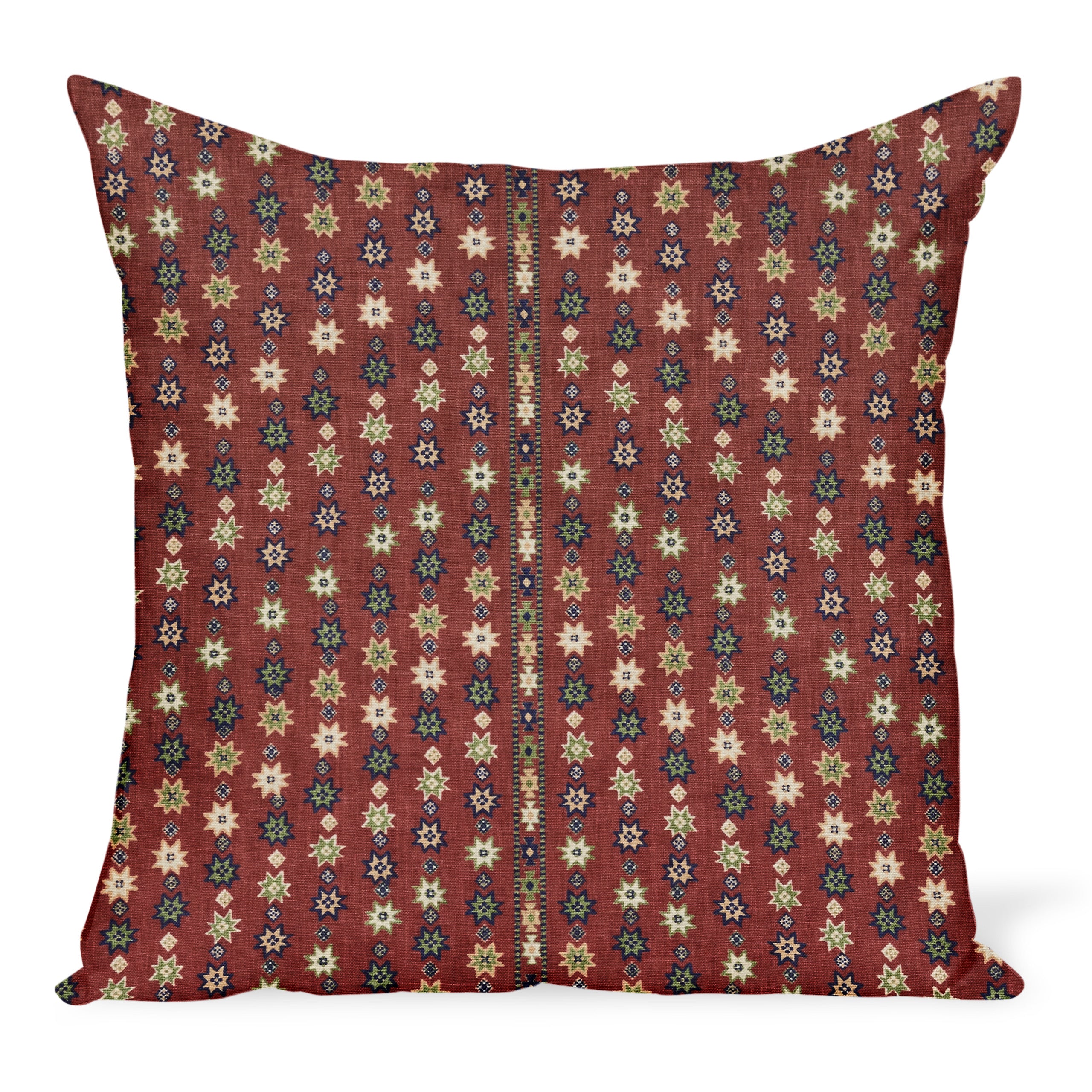 Peter Dunham Textiles Cosima in Red Pillow