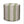 Indoor pouf in green and natural Fez pattern fabric with round top and stitched sides