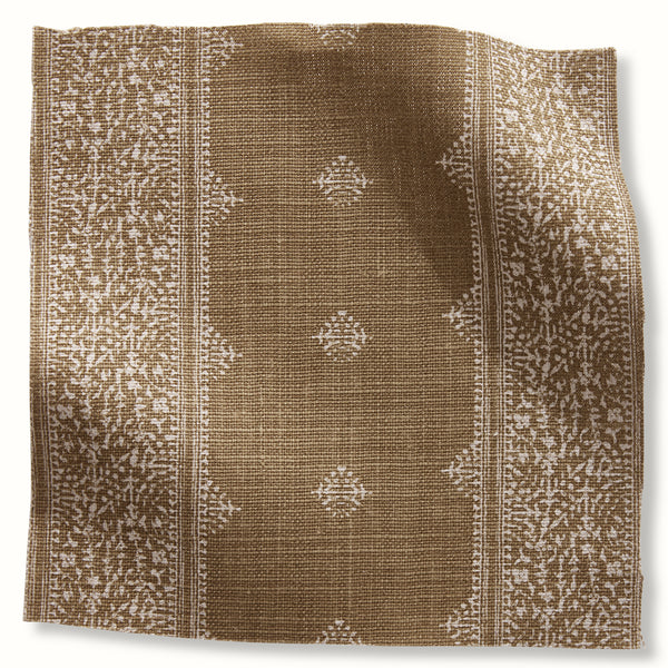 Peter Dunham Textiles Fez Stripe in Bronze Pillow