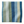 Blue and green vertical striped pillow cover with textured fabric