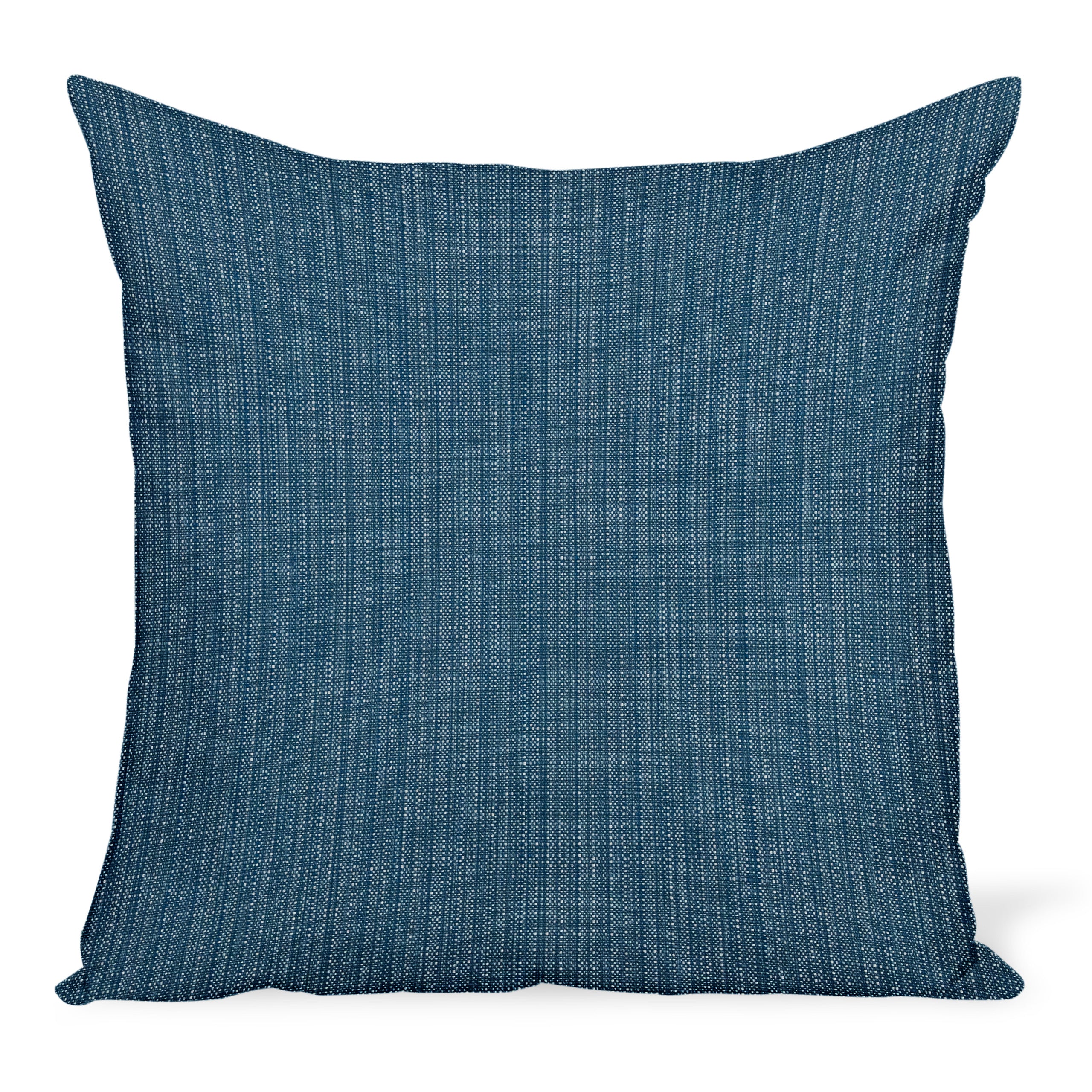 Peter Dunham Textiles Outdoor Canvas Woven in Peacock Pillow