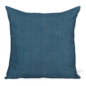 Peter Dunham Textiles Outdoor Canvas Woven in Peacock Pillow