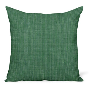 Peter Dunham Textiles Outdoor Canvas Woven in Moss Pillow