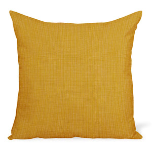 Peter Dunham Textiles Outdoor Canvas Woven in Marigold Pillow
