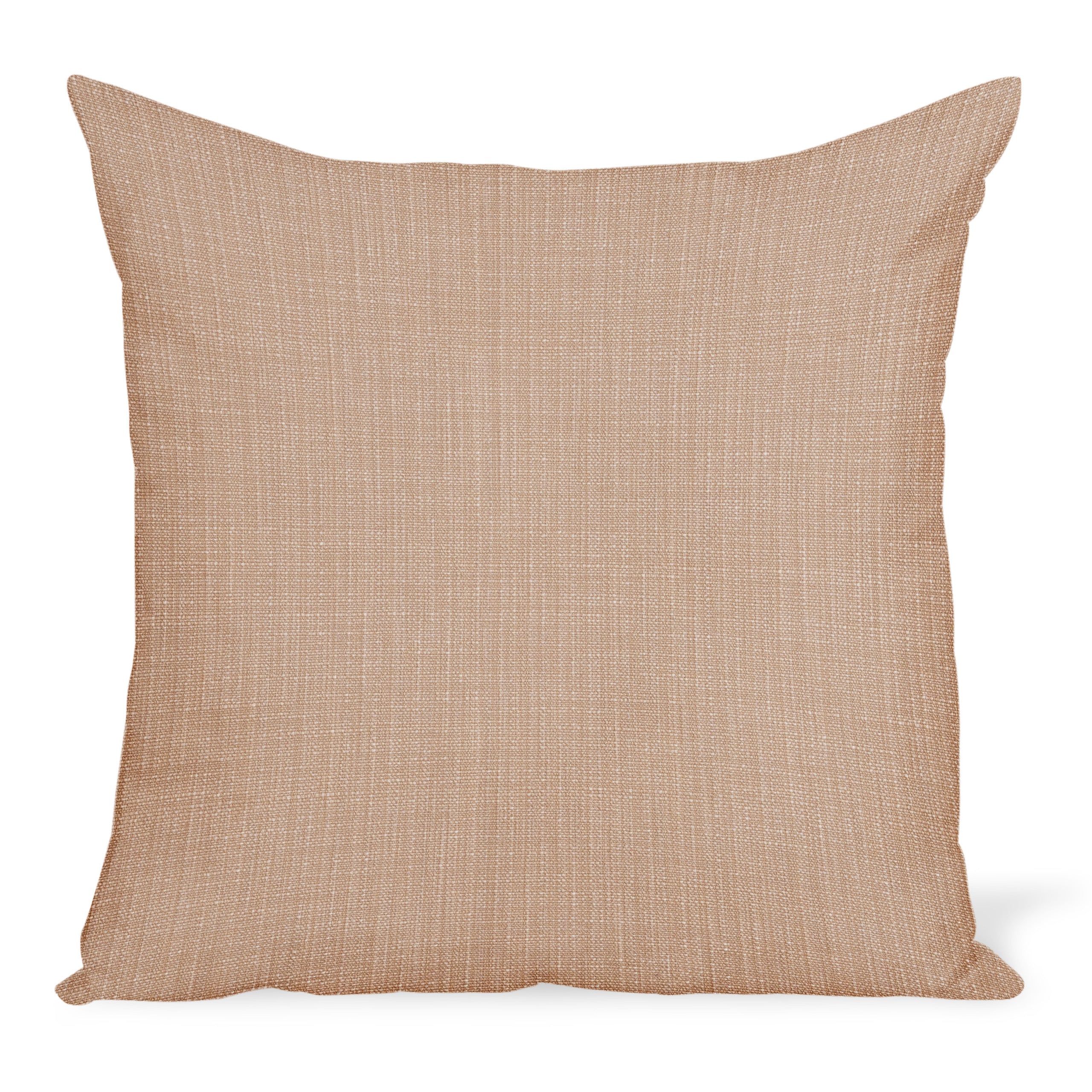 Peter Dunham Textiles Outdoor Canvas Woven in Sand Pillow