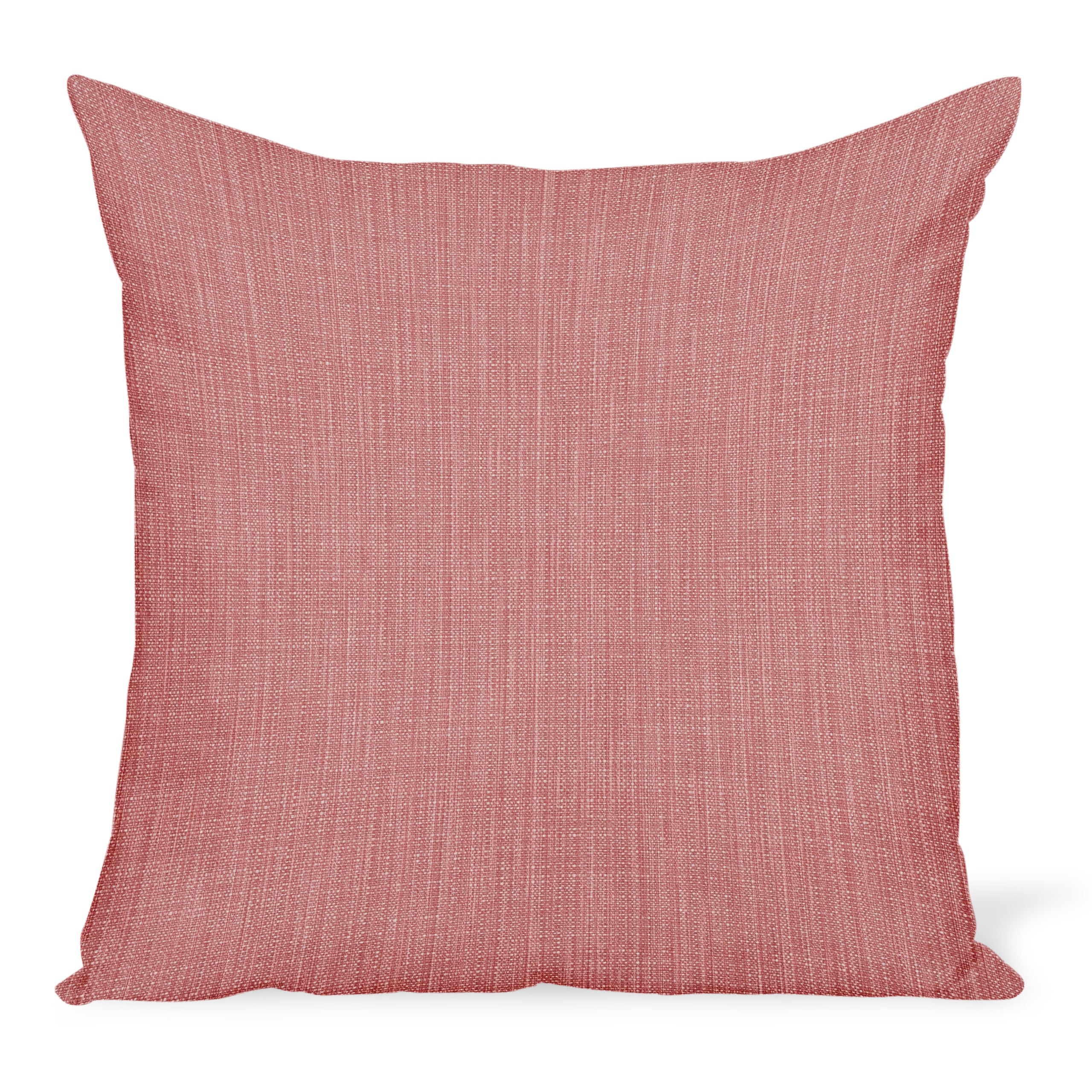 Peter Dunham Textiles Outdoor Canvas Woven in Pink Pillow