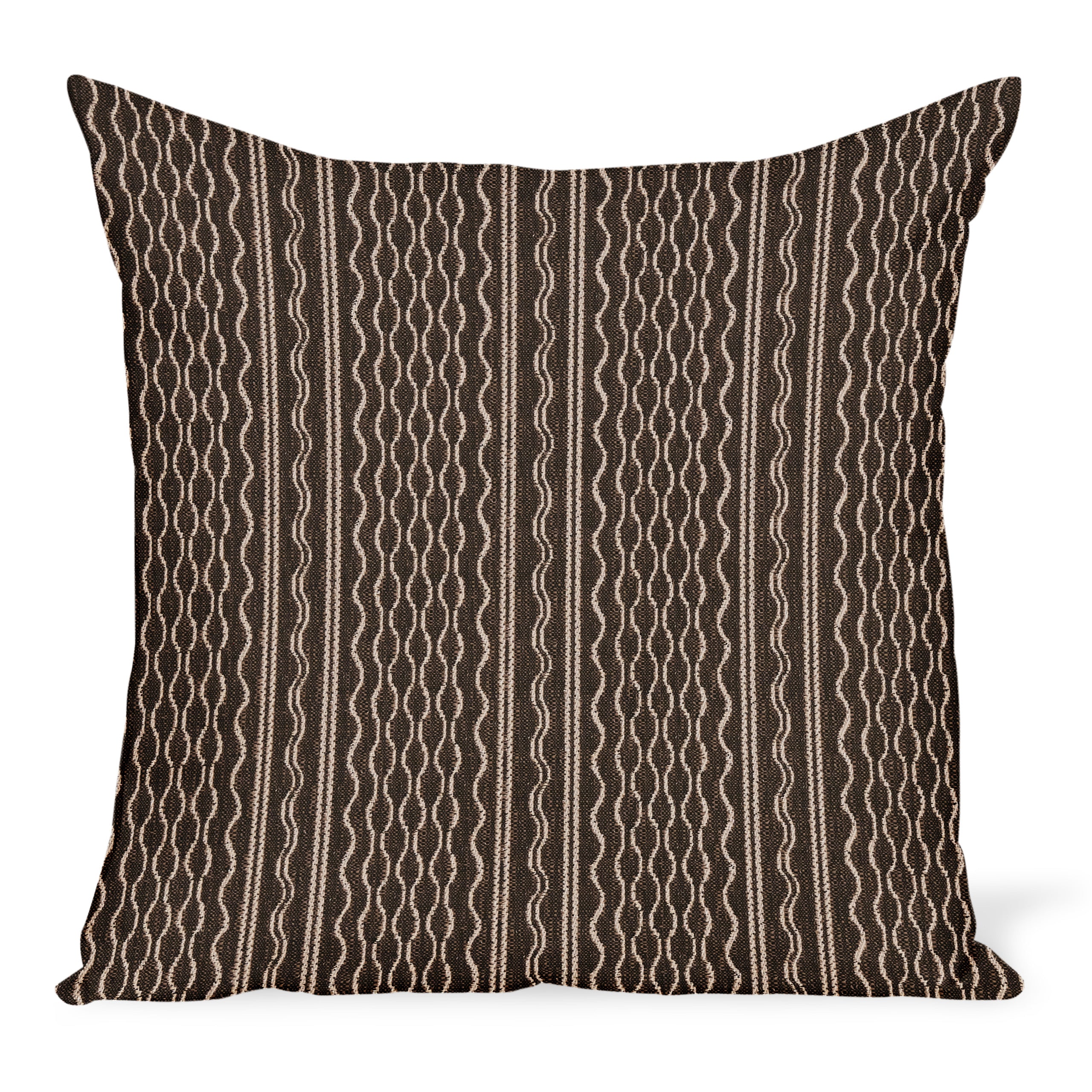 Peter Dunham Textiles Outdoor Hmong Stripe in Bark