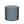 Peter Dunham Hmong stripe pouf in sky blue with dark navy vertical pattern, cylindrical