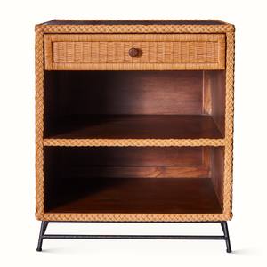 Small Wicker Bedside
