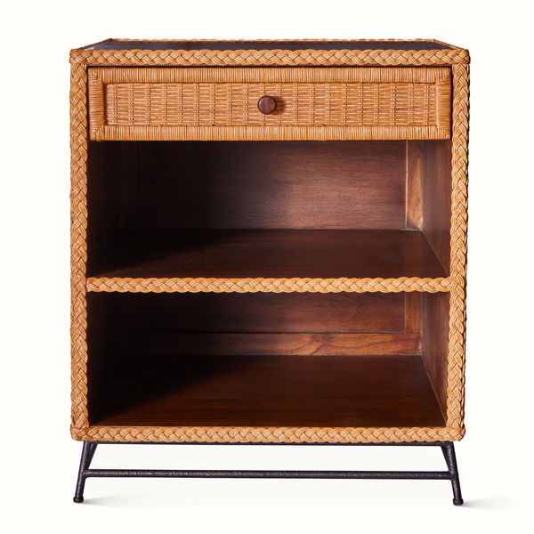 Small Wicker Bedside