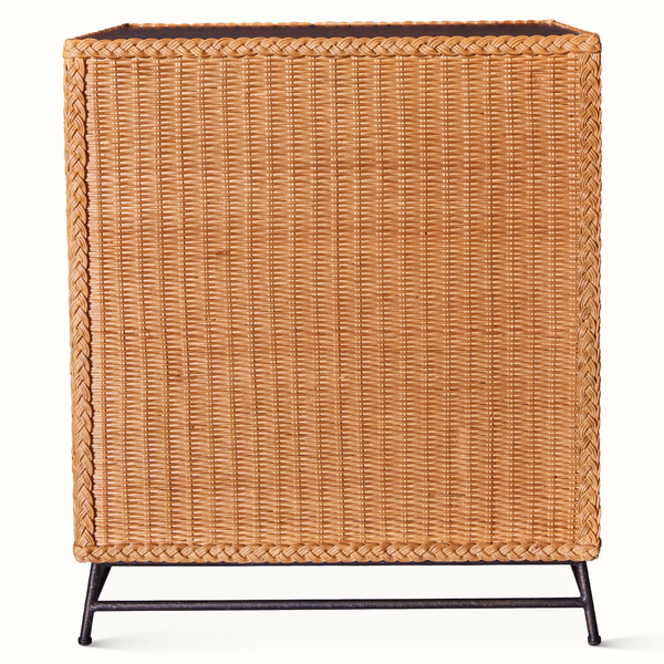 Small Wicker Bedside