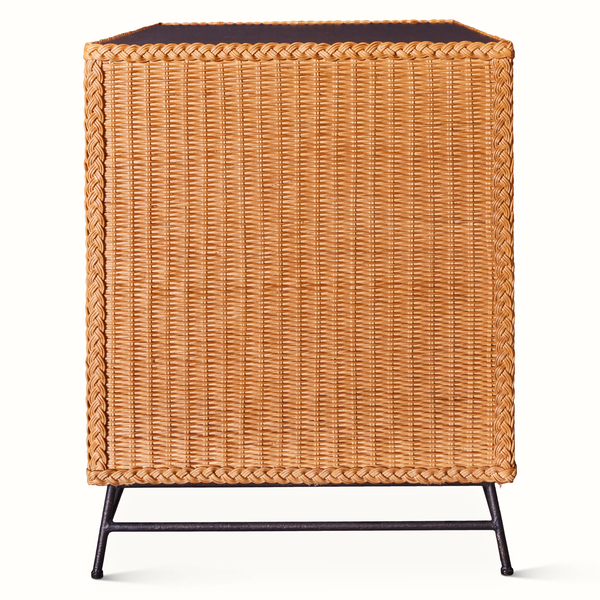 Large Wicker Bedside