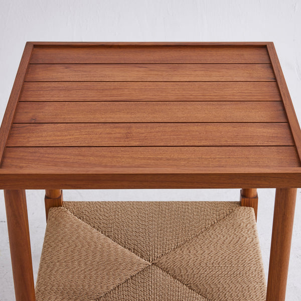 Indoor/Outdoor Athletic Club Square Side Table