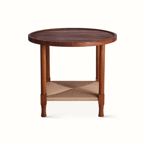 Indoor/Outdoor Athletic Club Round Side Table