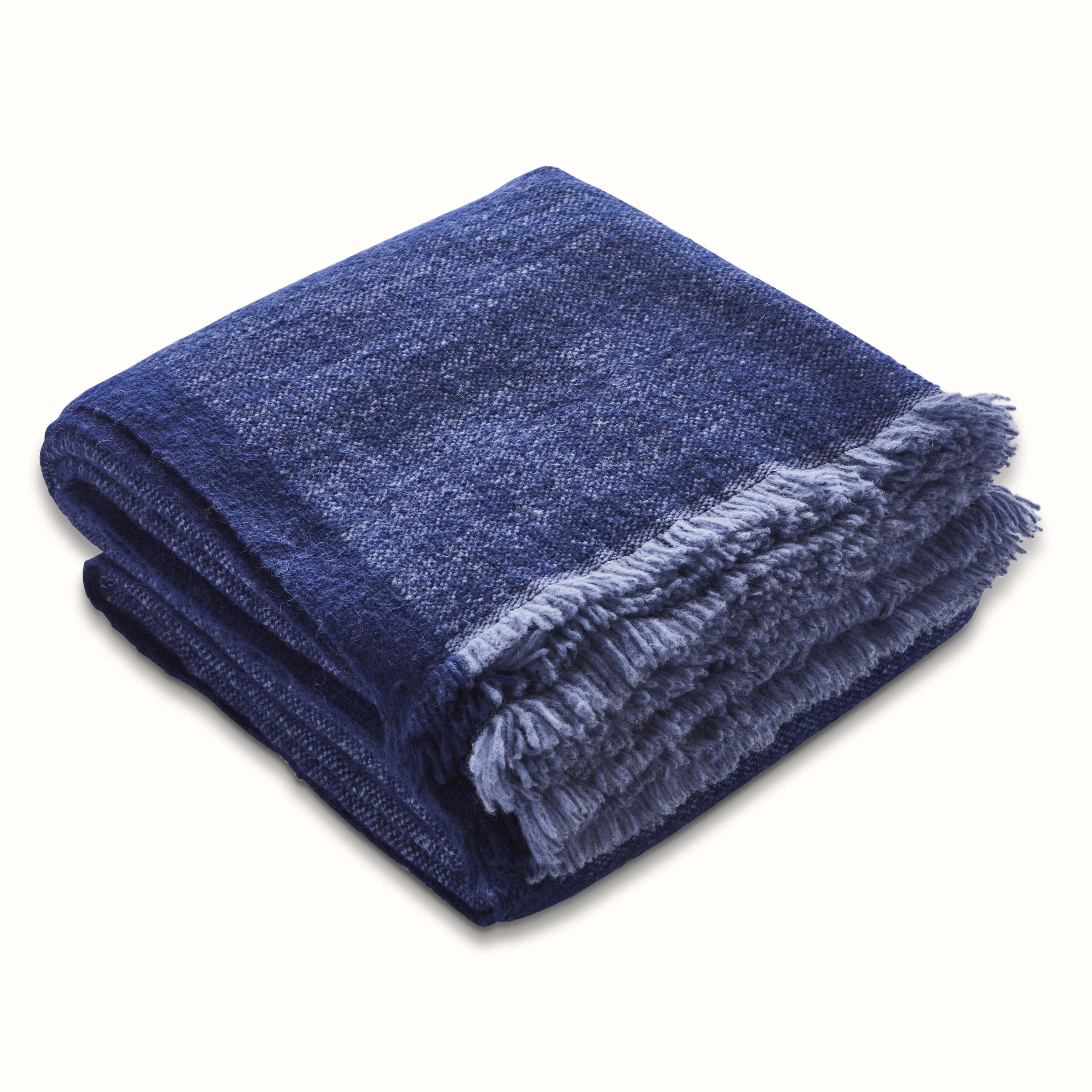 Big Sur Bedcover and Throw in Midnight