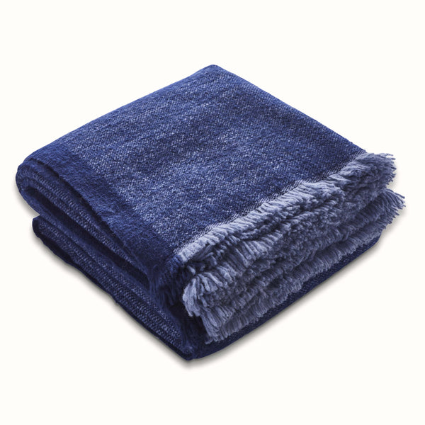 Big Sur Bedcover and Throw in Midnight