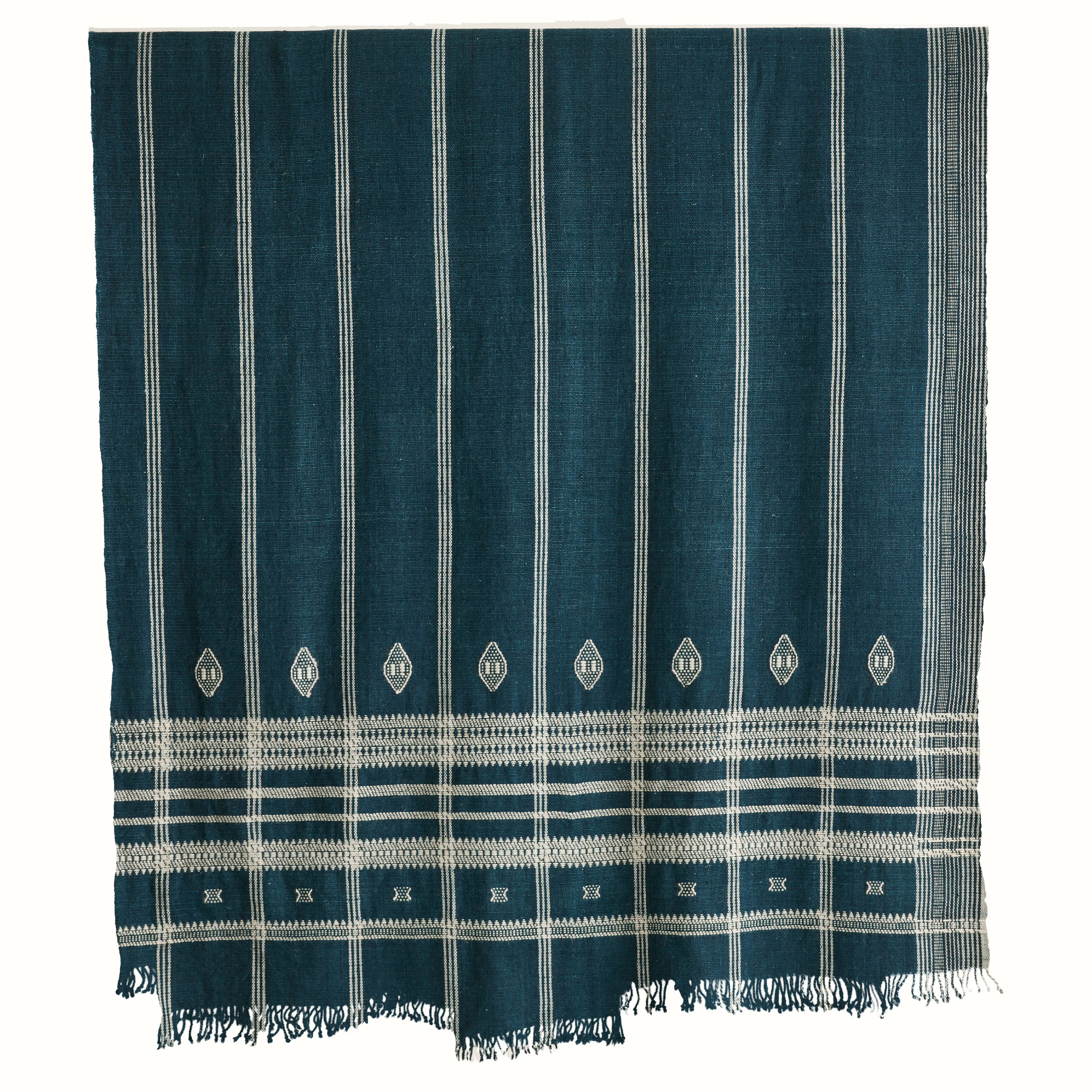 Original Indian Bedcover in Indigo