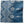 Indigo Carmania geometric pillow front with white patterned motifs and border detail