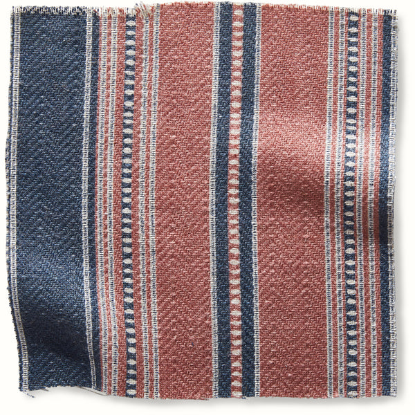 Peter Dunham Textiles Dhurrie in Blue/Pink