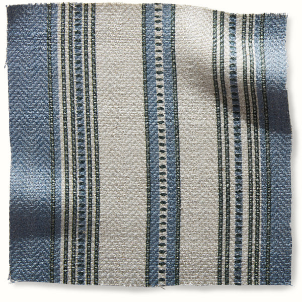 Peter Dunham Textiles Dhurrie in Steel/Natural