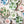 Peter Dunham + Hudson Grace Hand-Painted Green Fig Pink Salad Plate