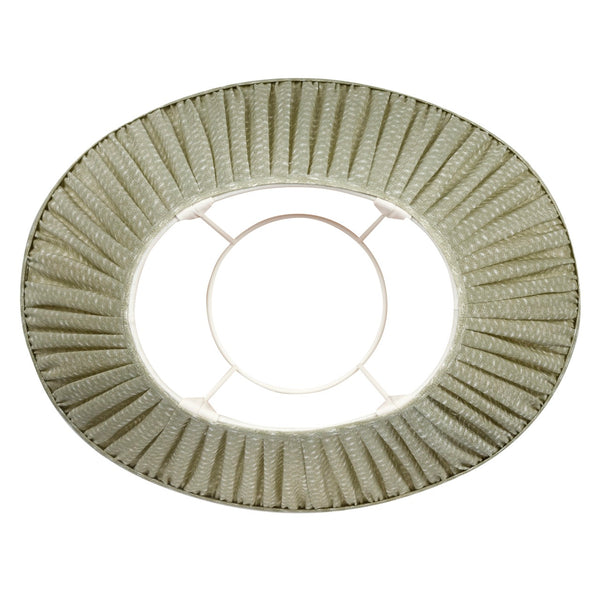 Fermoie Lampshade in Green Figured