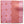 Fez Stripe pillow cover in pink with orange vertical stripe panels and small motif pattern