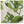 Natural pillow cover with large green fig leaf pattern on light neutral fabric