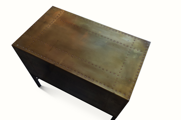 Pair of Brass Chests by Sarried LTD