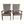 Pair of Mahogany & Seagrass Armchairs