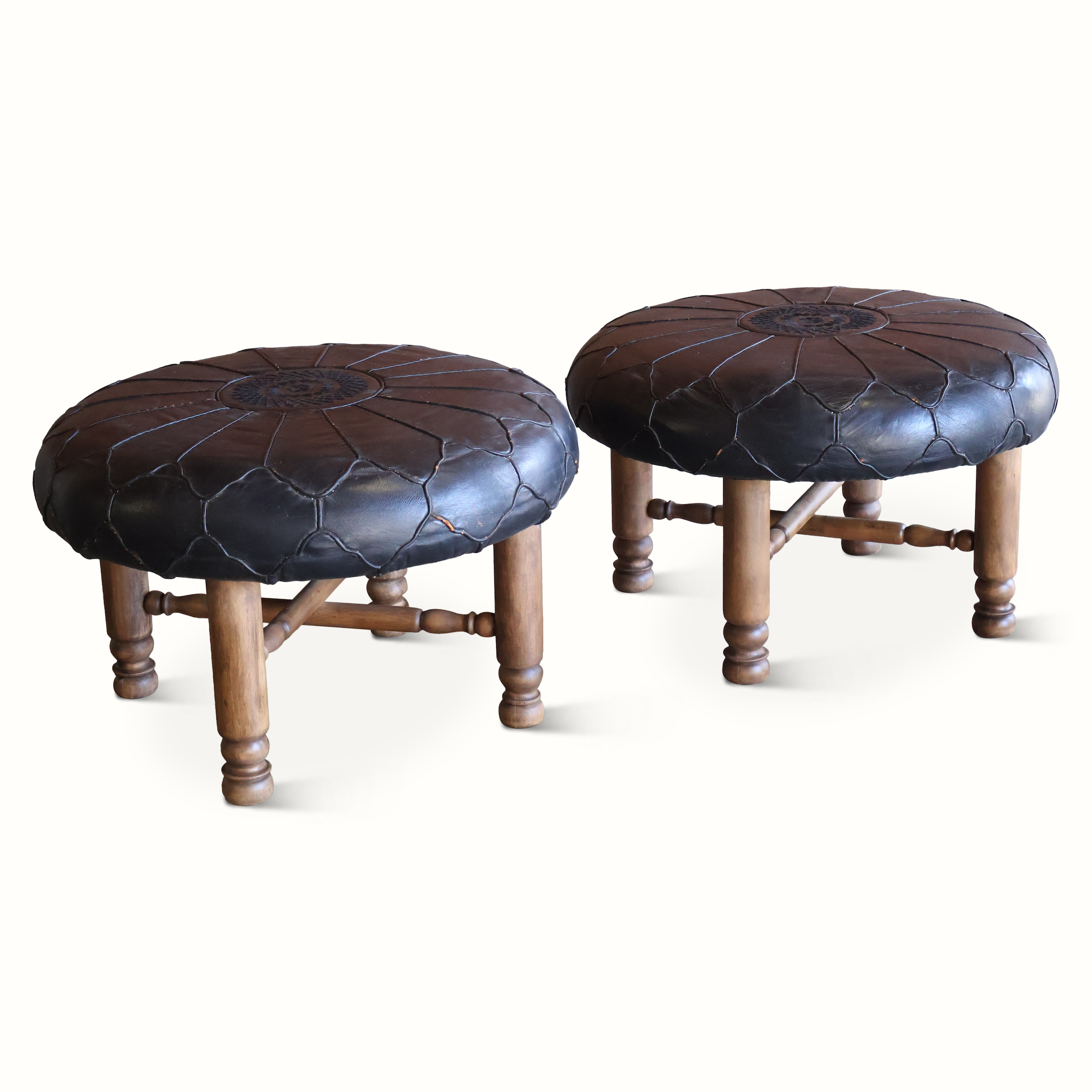 Pair of Moroccan Ottomans