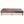 Lexington ottoman bench-style with folded rug-pattern seat and wooden frame