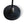 Vintage floor lamp base with ribbed metal mounting on black round plate