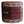 Turkish kilim pouf with multicolor geometric woven pattern and brown leather trim