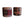 Turkish kilim leather pouf set with multicolor geometric woven sides and round bases