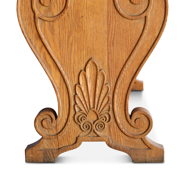 Vintage Pair of Baroque Style Console Tables, France, 1930s. Sold Individually.