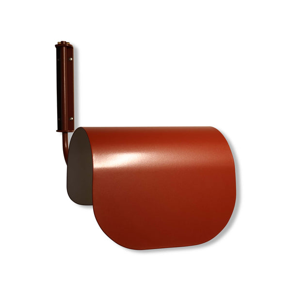 Vintage Pair of Red Articulating Wall Sconces, France, 1970s