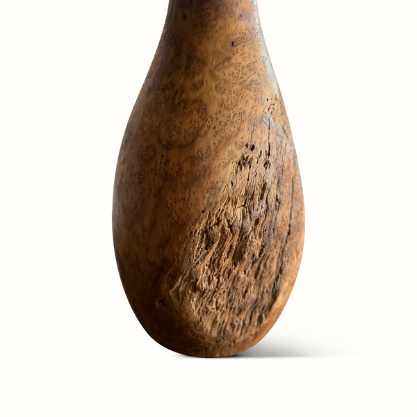 Wood Vase Lamp