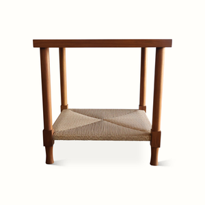 Indoor/Outdoor Athletic Club Square Side Table