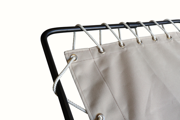 California Modernist Iron Outdoor Chaise Lounge Chair