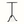 Black gueridon table with braided round top and slender pedestal base