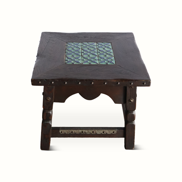 Monterey Style Oak & Tile Table