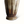 Ceramic lamp base closeup with rosette details and mottled olive, cream, brown glaze
