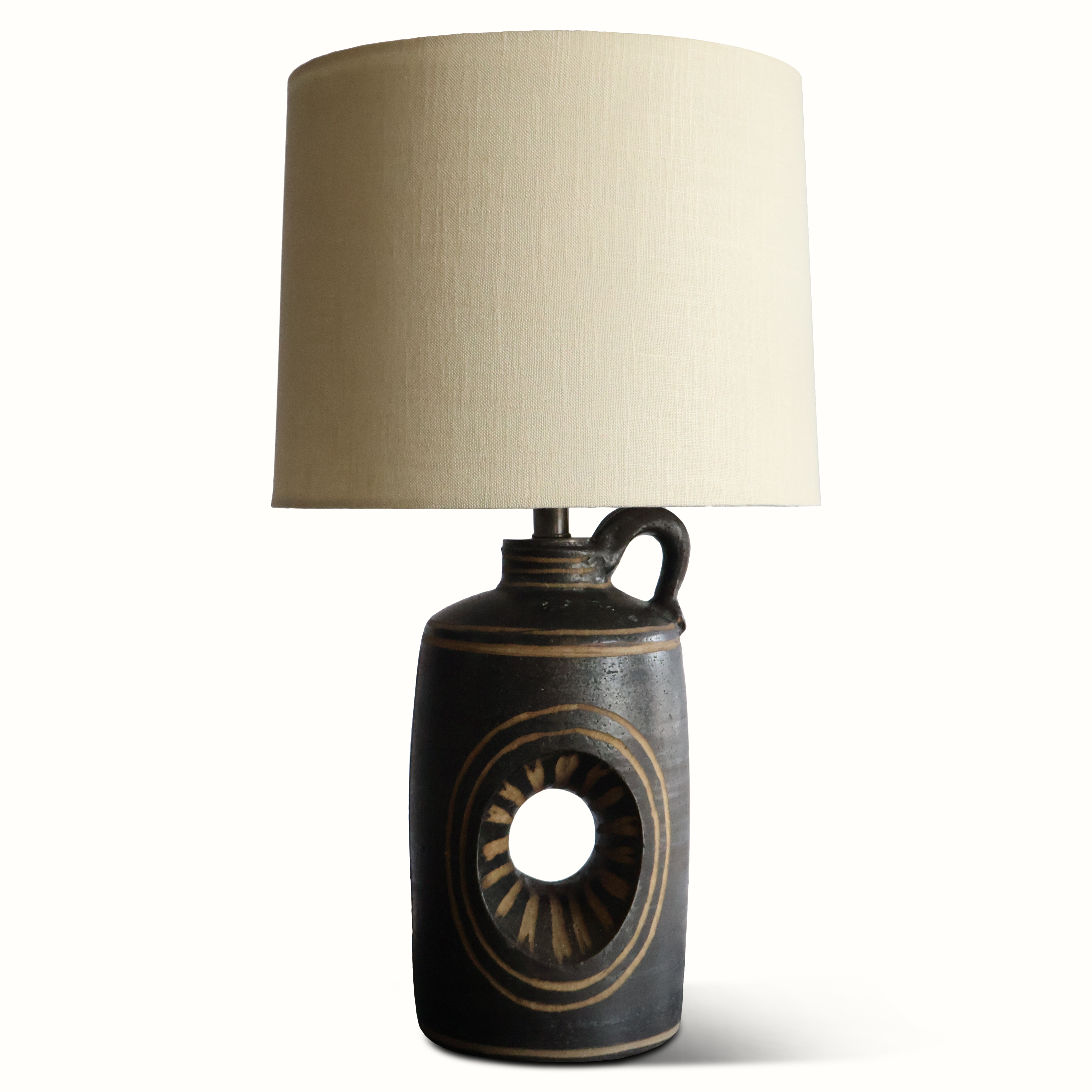 French Ceramic Lamp