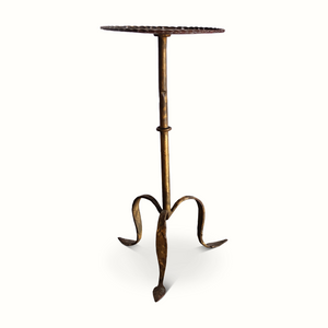 Guilt Iron Gueridon Table