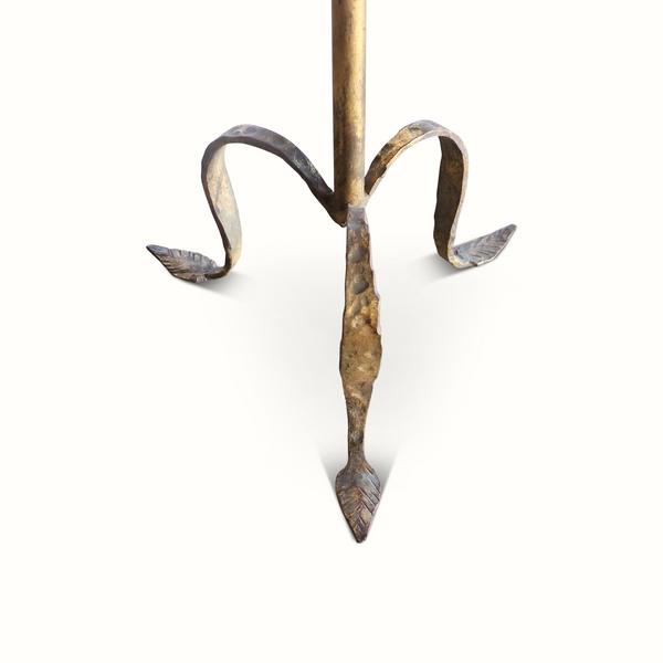 Guilt Iron Gueridon Table