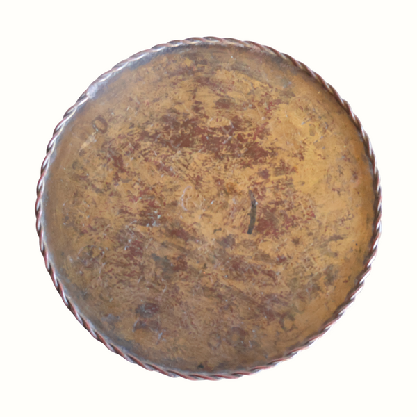 Guilt Iron Gueridon Table