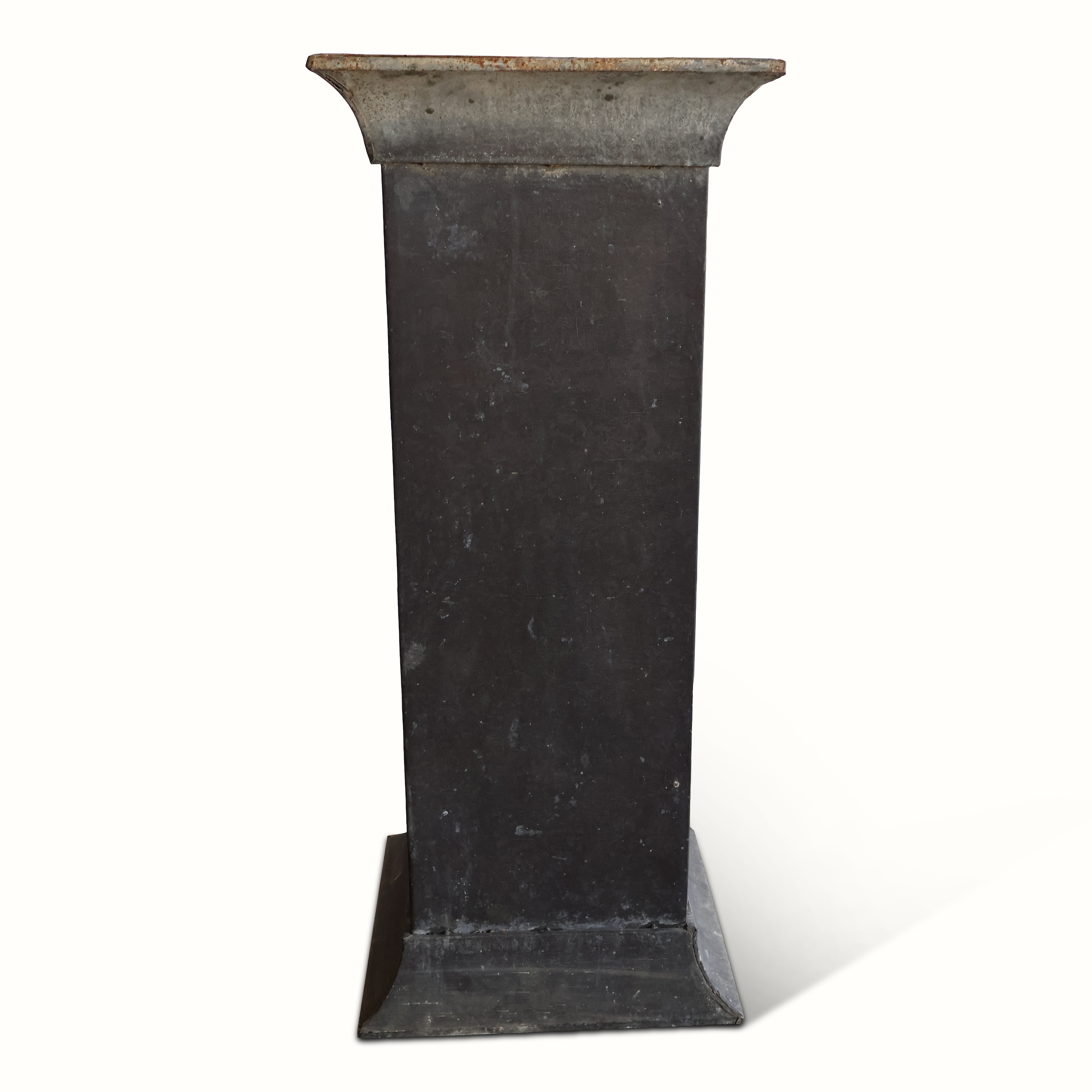 Antique French Zinc Pedestal