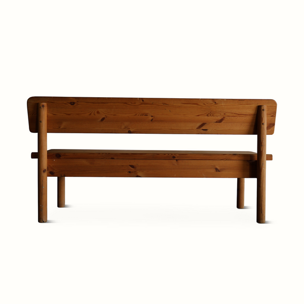 Danish Pine Storage Bench